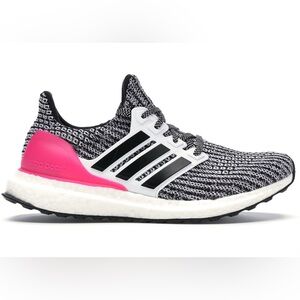 adidas Women's Sneakers Black White Pink